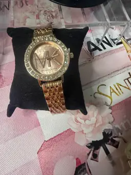Mk Style Rose Gold Watch