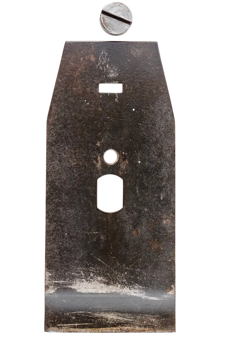 Cap Iron & Screw For Stanley No. 32, 33, 34, & 37 Transitional Planes 2-5/8"