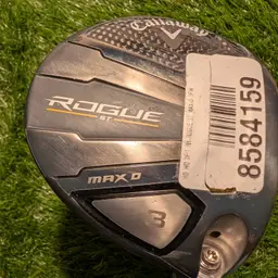 Excellent Callaway Rogue ST Max D 3 Wood 16 Degrees Tensei White Stiff Flex RH