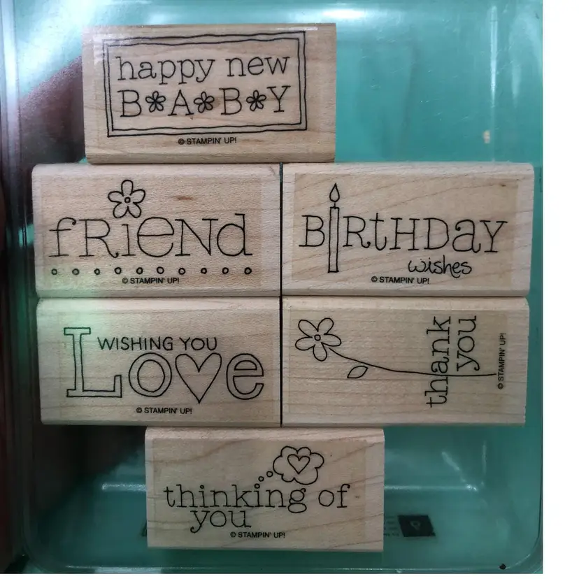 Stampin Up! For a Friend  Scrapbooking Craft Stamps