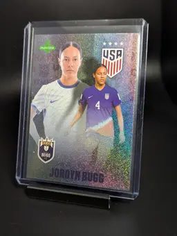 2025 Parkside NWSL/USWNT Club and Country Shimmer Foil Jordyn Bugg Seattle Reign