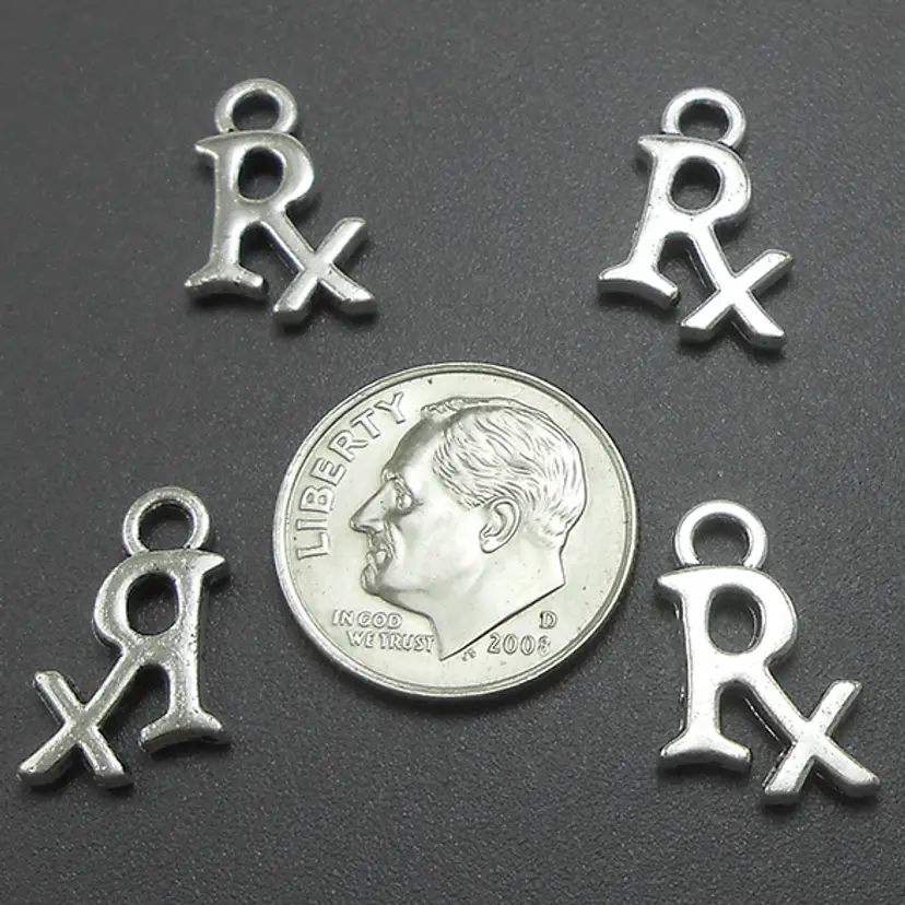 10pcs RX Charms #CC163