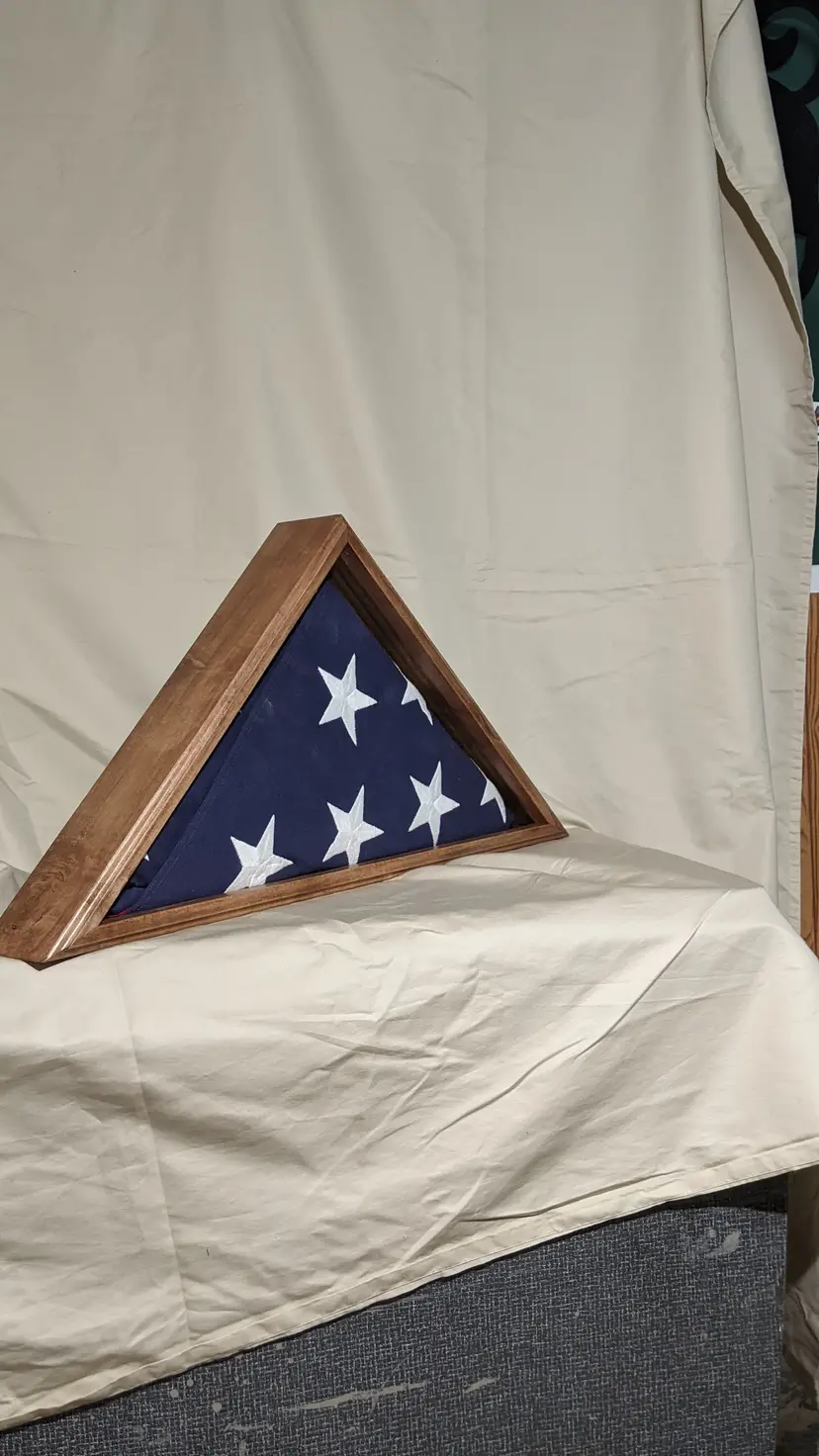 American Flag Display Case in Marple