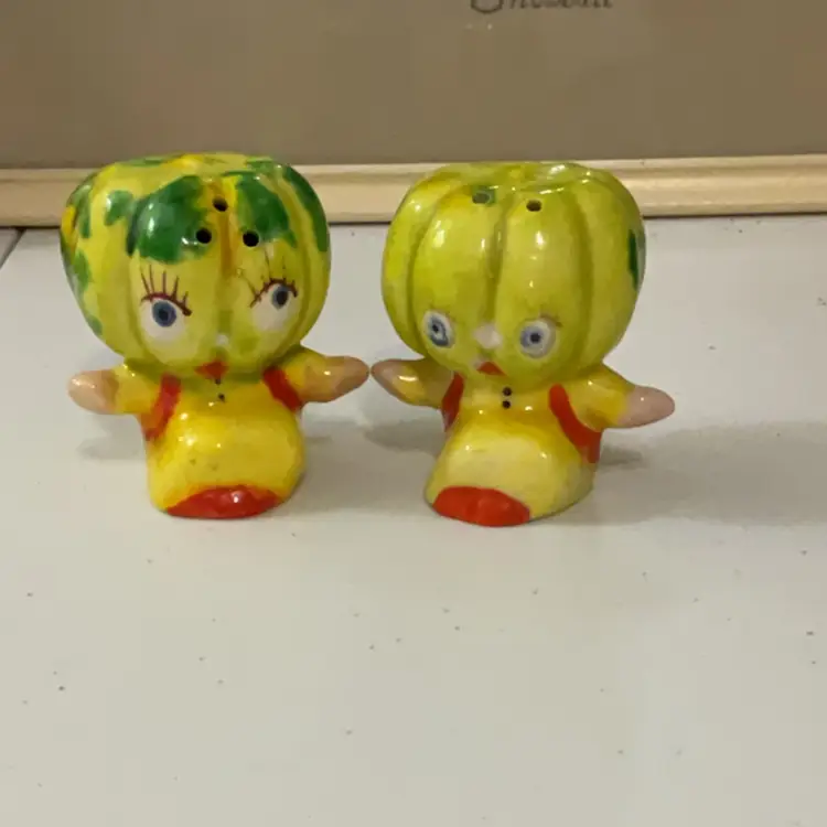 Anthropomorphic Melon Head S & P