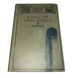 A Tale Of Two Cities Charles Dickens 1906 Hardcover Ginn And Company Antique
