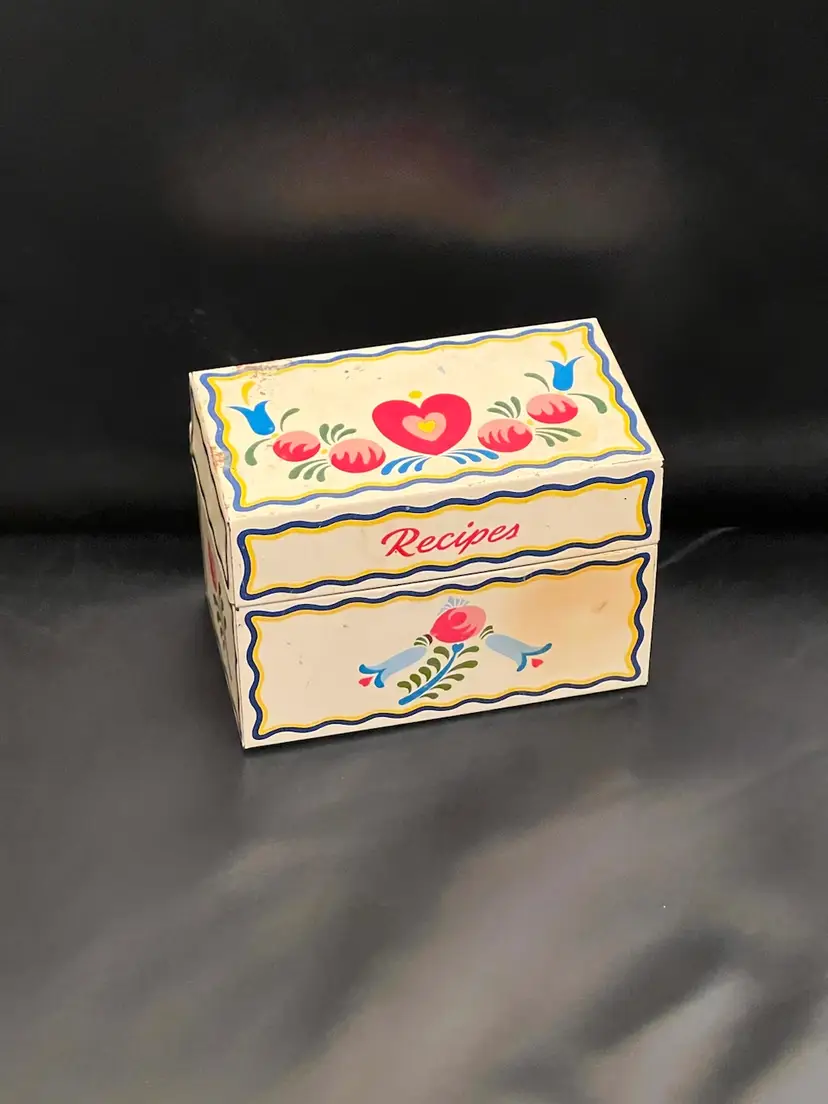 Recipe Box With Recipes