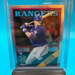 Josh Jung 35th Anniversary Refractor RC Texas Rangers