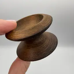 Larger Wooden Egg/Paperweight/Marble Stand