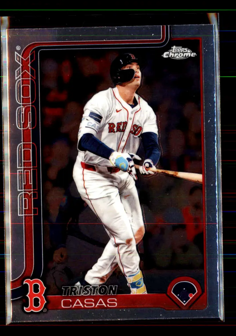 Triston Casas 2025 Topps Chrome #192 - (113) - Boston Red Sox
