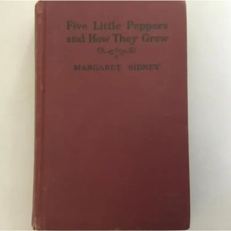 Antique/Vintage Classic Children's Book Five Little Peppers, illustrated