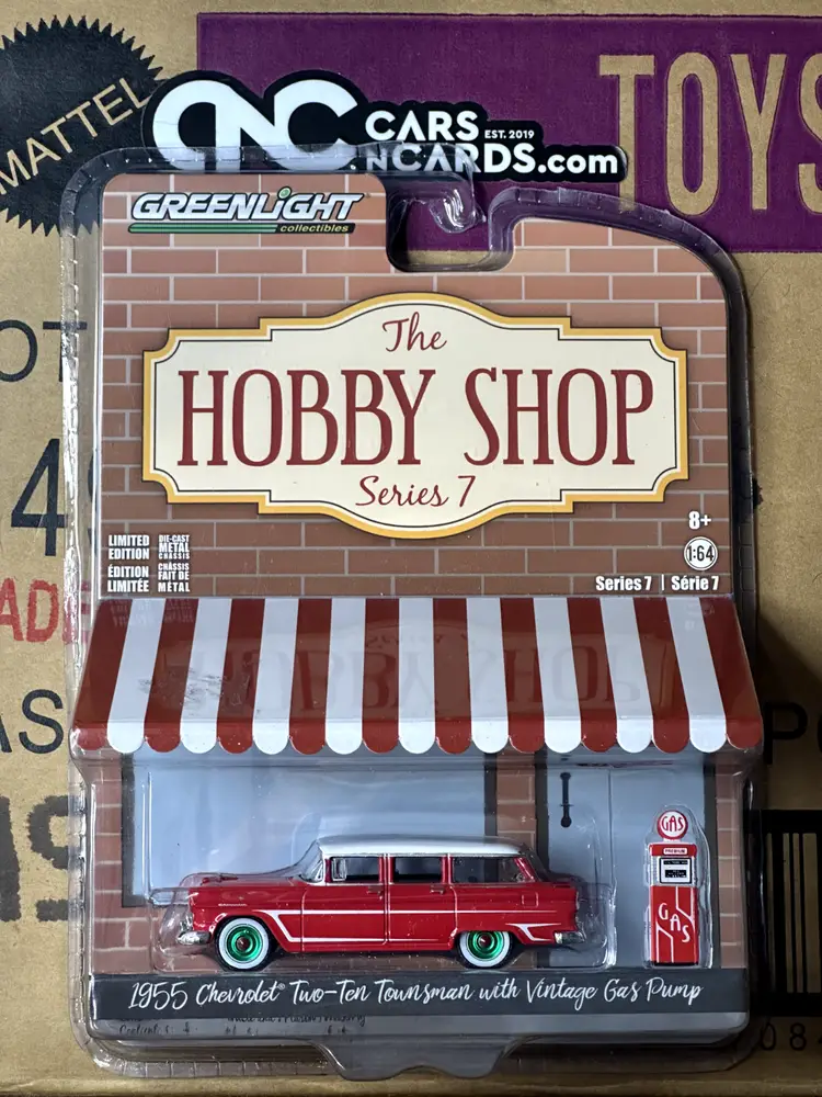 Greenlight Green Machine The Hobby Shop Series 7 1955 Chevrolet Townsman