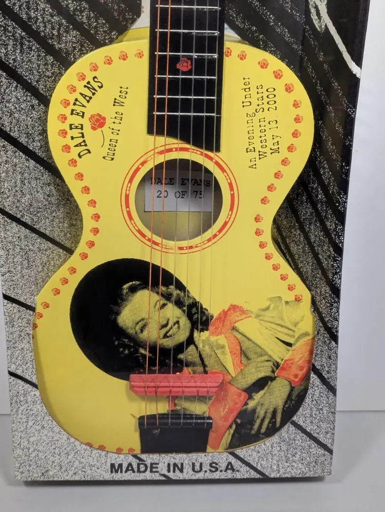 Rare! DALE EVANS Limited Edition #20/75 Jefferson Guitar NIB From 2000 Event