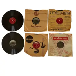 Vintage 78 RPM Country Western Lot Gene Autry Bob Wills Lefty Frizzell