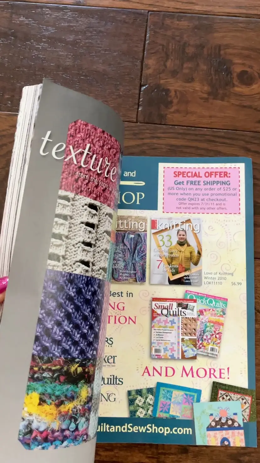 Knitting Patterns (28 Patterns) "Love of Knitting" 2011 - Summer Projects