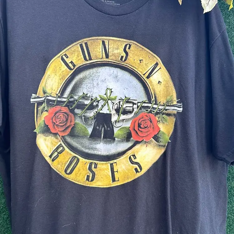 Gun’s N Roses Black T-shirt , Vintage Style 