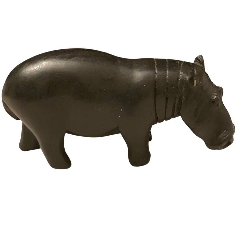 Small Black Hippo