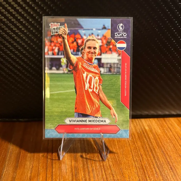 Vivianne Miedema 2025 Topps Now Women’s Euros