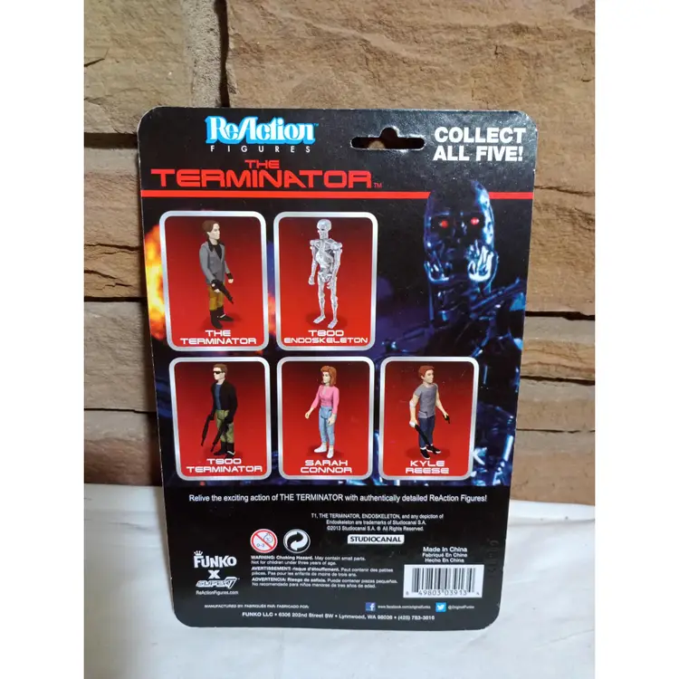 2013 The Terminator T-800 Figure 3 3/4" New Sealed