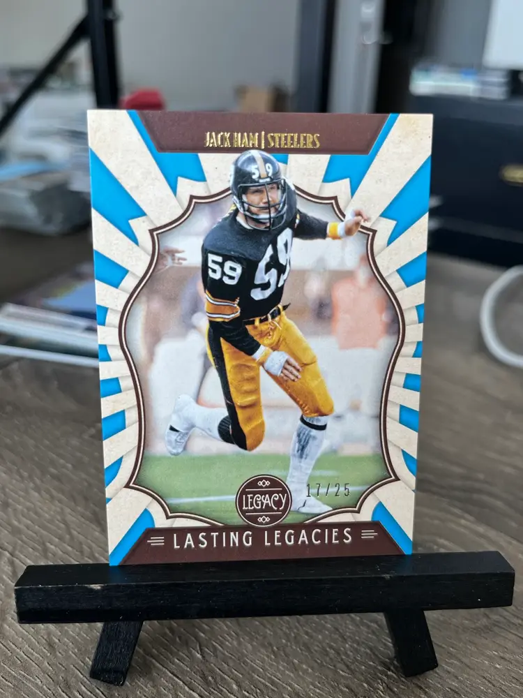 Jack Ham 2019 Panini Legacy Lasting Legacies /25 NFL Football Card Pittsburgh Steelers 