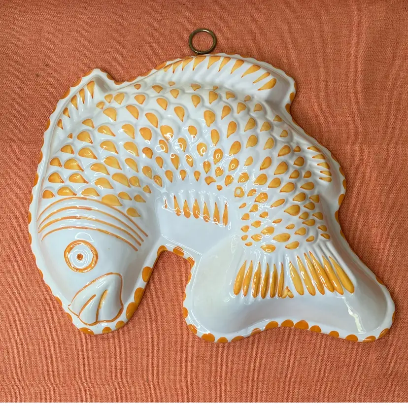 Bassano- Italy- Ceramic Fish Wall Art Hanging