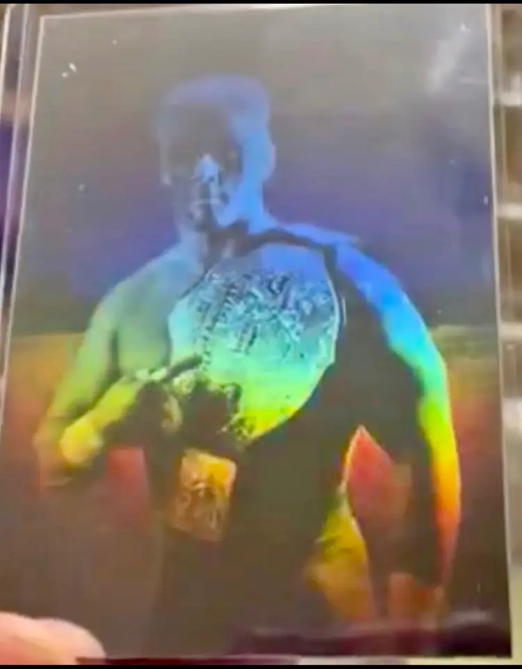Rare 1991 impel WCW Wrestling - Sting Hologram Trading Card