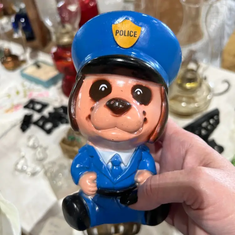 Officer Dog Chalkware