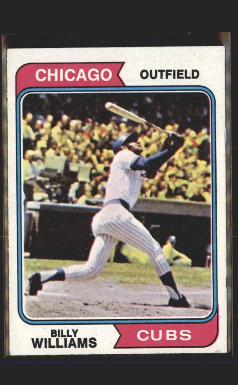 1974 Topps #110 Billy Williams - (pk5) - Chicago Cubs