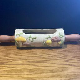 Non Poison Fun Guy Mushroom Rolling Pin Planter