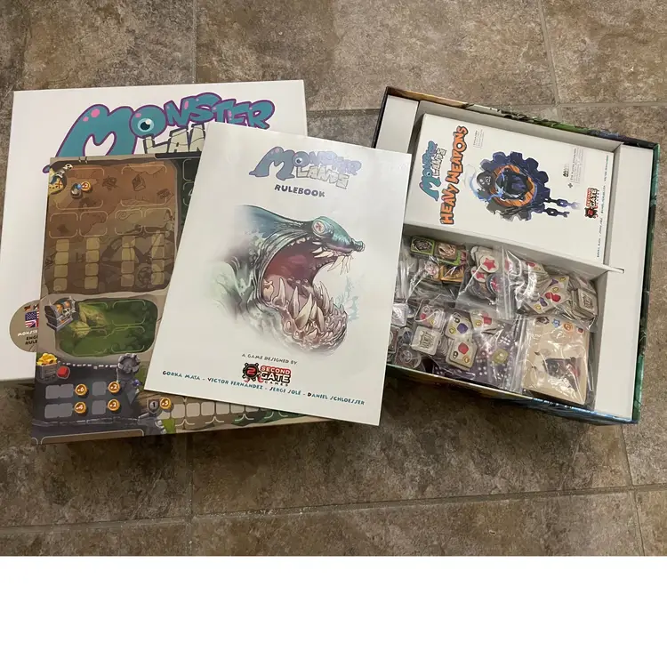 Monster Lands + Heavy Weapons Expansion - Used, Excellent Condition!