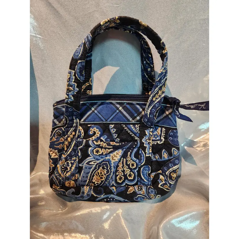 Vera Bradley Windsor Navy Mini Purse / Bag