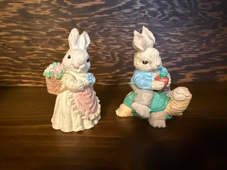 Spring Bunny Pair