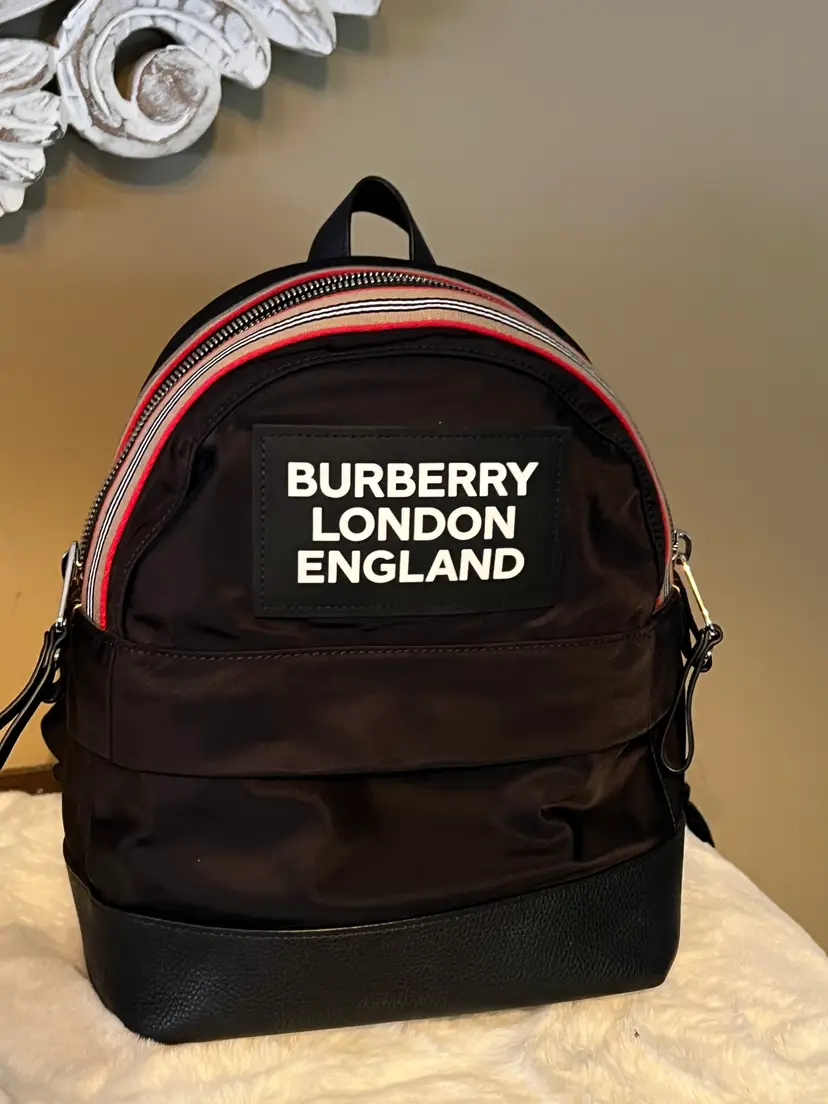 Authentic Burberry Nylon Backpack