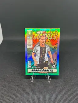 2023 Donruss FIFA Womens World Cup Net Marvels Blue Sara Dabritz /99