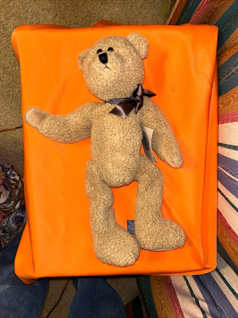 The Boyds Collection 1985 J B Bean Series Jointed Teddy Bear Brown