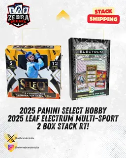 ZB 2631: 2025 Select Hobby/2025 Leaf Electrum 2 Box Stack Mixer