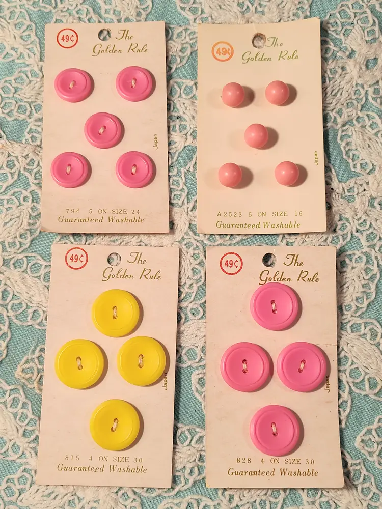 NOS Vintage Button Lot