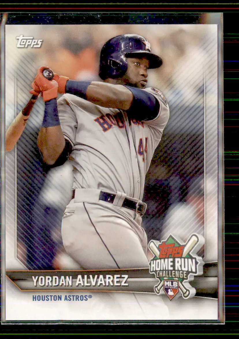 Yordan Alvarez 2021 Topps Home Run Challenge #HRC-11 2 Used - Houston Astros - (153-286)