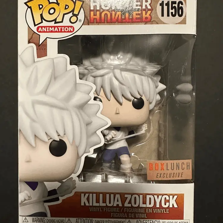 Funko Pop! Killua Zoldyck Hunter x Hunter Boxlunch Exclusive 1156