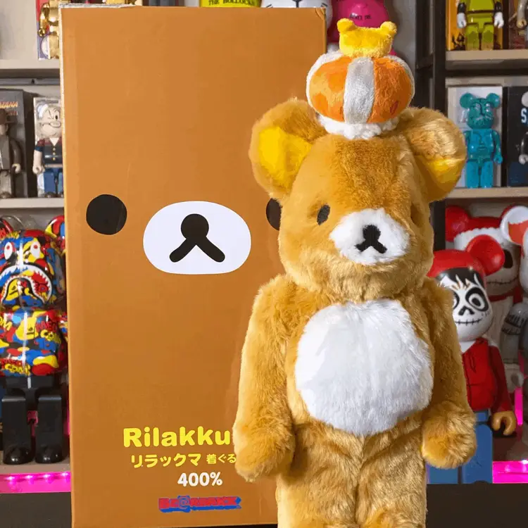 Bearbrick 400$ Rilakkuma Costume Edition