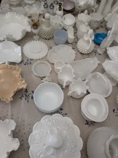 Milk Glass Monday Evening 