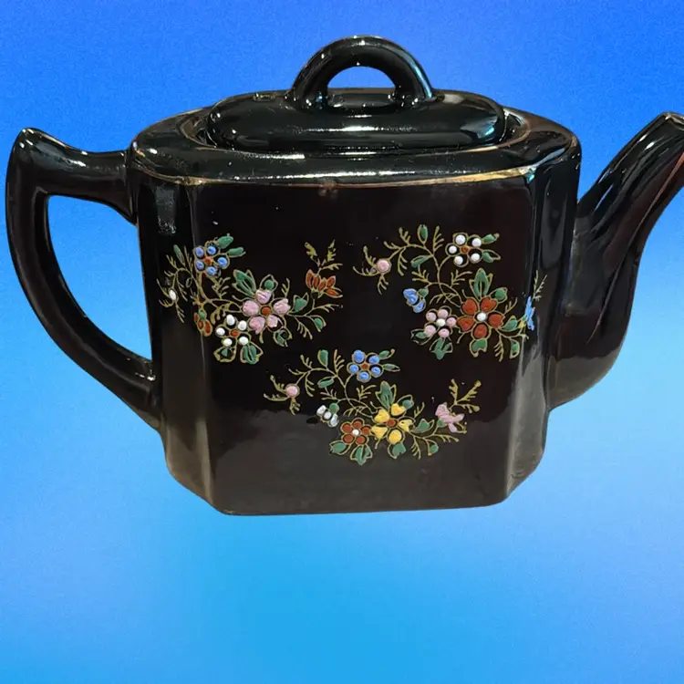 #01 - Antique Japanese Hand Painted 3 Piece Tea  Set