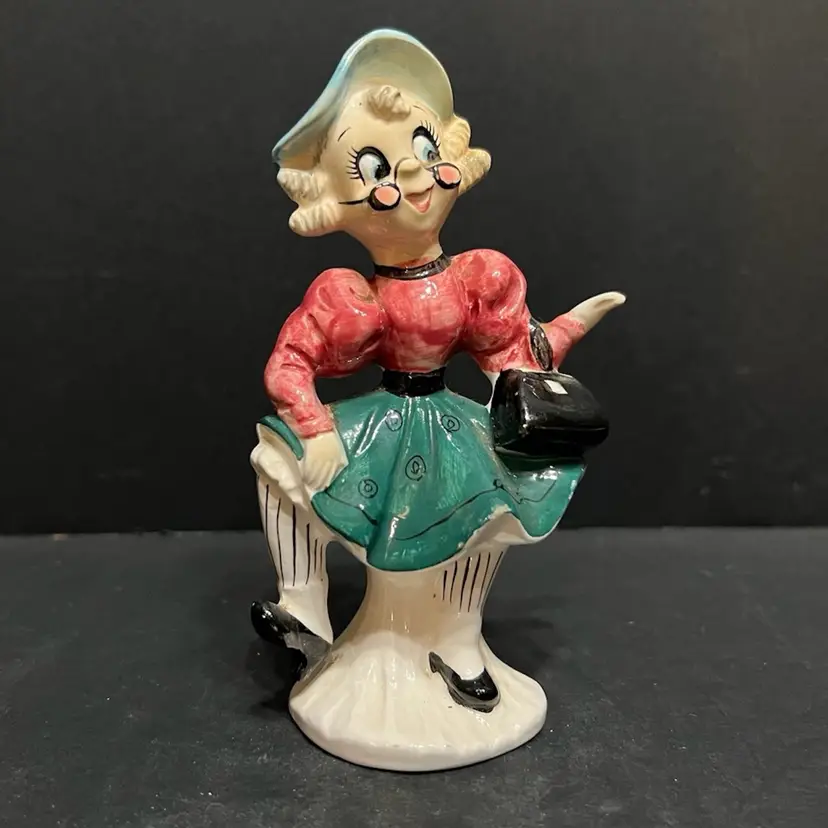 MARKDOWN! Enesco Busy Biddy Dancing Figurine RARE ~5.25” x 2.5” x 2”