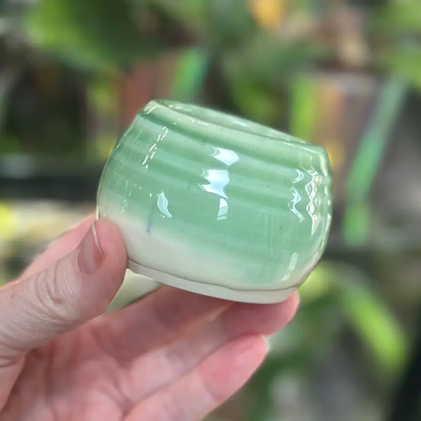 #12 Handmade pot, no drainage 1.75 inch