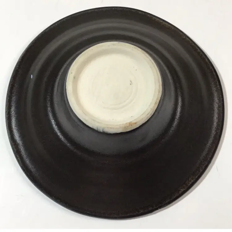 Campbell Cristalline Glaze Pottery Bowl 5.25"