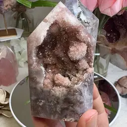 Pink Amethyst Tower L9059