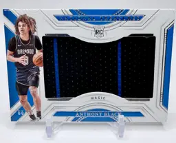 ANTHONY BLACK 2023-24 NATIONAL TREASURES ROOKIE JUMBO PATCH /99 MAGIC RC