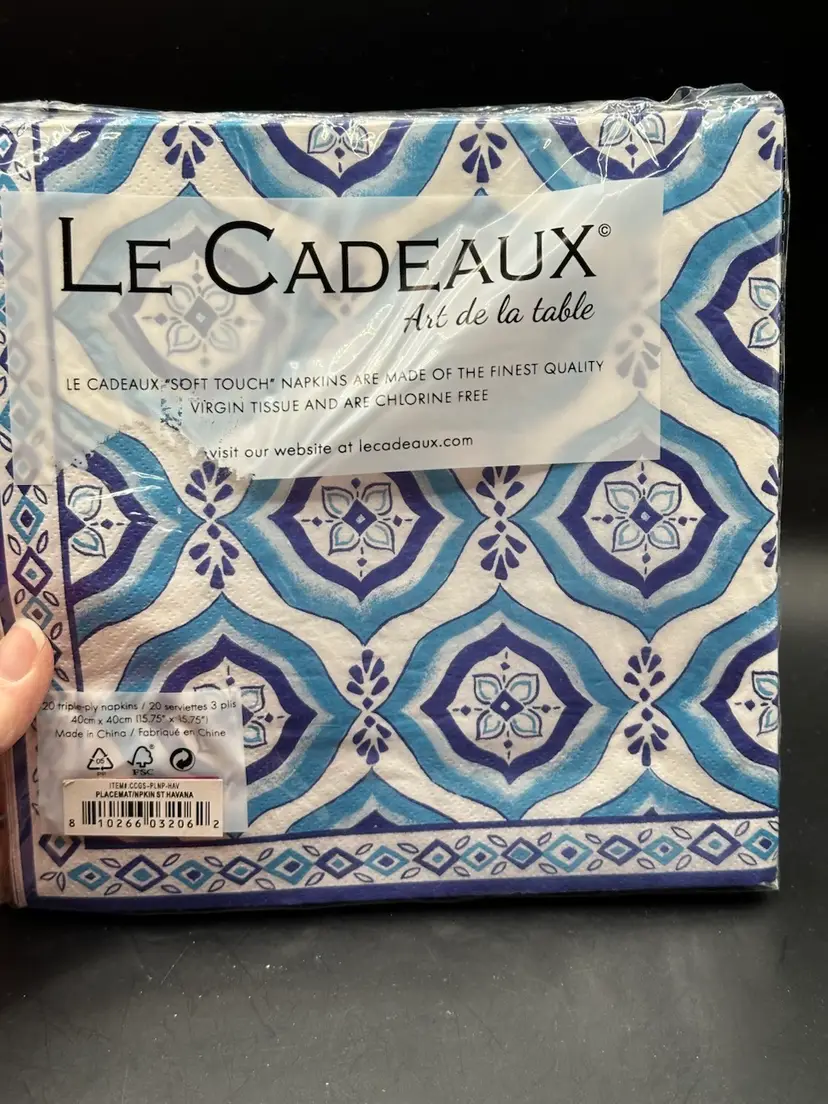 Le Cadeaux Havana Dinner Napkins Set