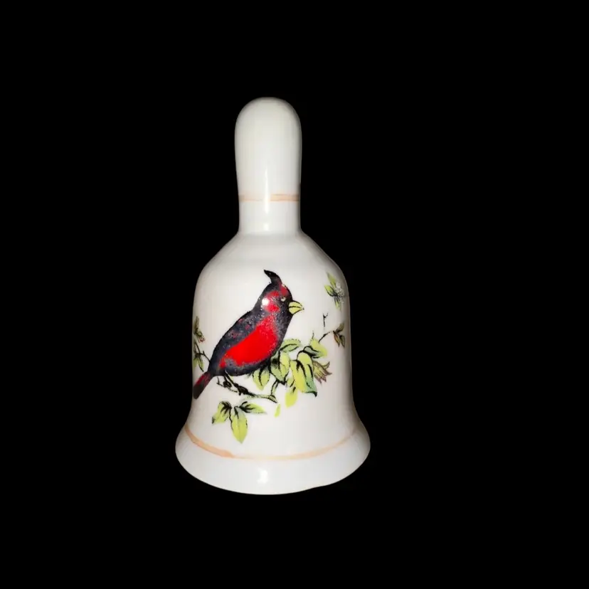 Collectible Bell With Beautiful Cardinal