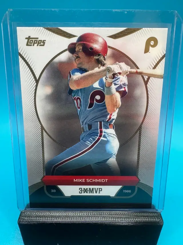 Mike Schmidt Topps Welcome To The Club 3X MVP Philadelphia Phillies