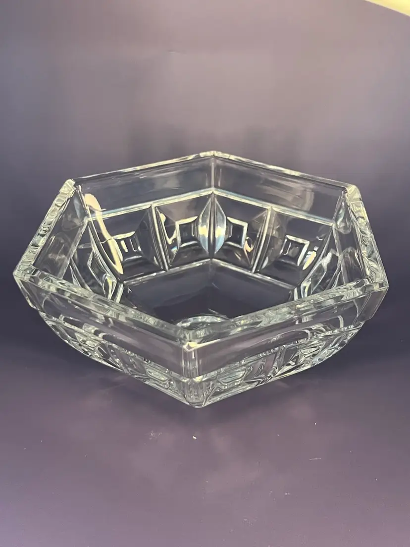 Rosenthal, Art Deco Domus Blocks, Crystal Candy Dish